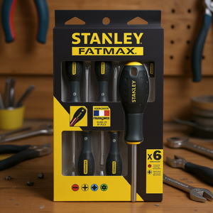 Stanley Fatmax <b>Screwdriver</b> <b>Set</b> 6 Piece Made In France - Product Image 2