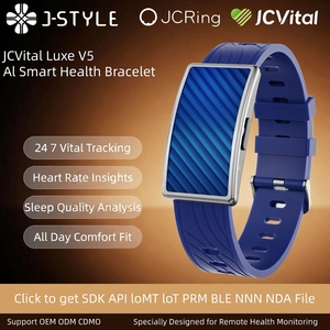 Moniteur <span class=keywords><strong>de</strong></span> sommeil JCVital V5, cadeau pour elle, compatible avec Android et iOS, plus <span class=keywords><strong>de</strong></span> <span class=keywords><strong>50</strong></span> modes sportifs, bracelet intelligent, informations sur le <span class=keywords><strong>cycle</strong></span> <span class=keywords><strong>menstruel</strong></span> - Product Image 1