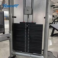 Equipo de Gimnasio Comercial, Máquina Multifuncional de Entrenamiento de Fuerza con Poleas Dobles y Cable Cruzado para Gimnasio