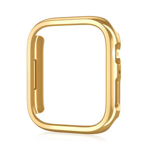 Coque de placage pour <span class=keywords><strong>Apple</strong></span> <span class=keywords><strong>Watch</strong></span> 45mm 41mm <span class=keywords><strong>40mm</strong></span> 44mm Housse de protection rigide PC pare-chocs pour IWatch Series <span class=keywords><strong>SE</strong></span> 9 8 7 6 5 sans étui en verre - Product Image 4