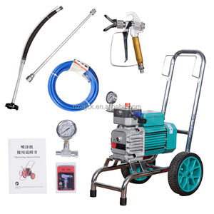 Máquina de recubrimiento Industrial profesional de 220V, pistola pulverizadora <span class=keywords><strong>eléctrica</strong></span> sin aire de alta potencia, pintura de látex de alta presión DIY - Product Image 4