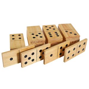 EASTOMMY Jeu de dominos en bois ET-235083, dominos d'extérieur pour pelouse et cour, jeux d'extérieur - Product Image 4