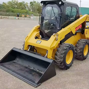 Chargeuse Cat 246C d'occasion à usage intensif Caterpillar 246D Machine de seconde main à petite roue - Product Image 6