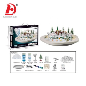 HUADA 2023 bambini fai da te costruzione ghiaccio neve che fa gioco Set da gioco giocattolo <span class=keywords><strong>scienza</strong></span> educativa Stem Toy kit per bambini - Product Image 6