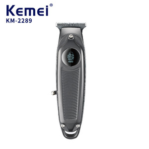 เครื่องตัดผมไฟฟ้า Kemei Km-2289 พร้อมจอ LCD สำหรับใช้ในบ้านและสัตว์เลี้ยง ชาร์จด้วย USB - Product Image 2