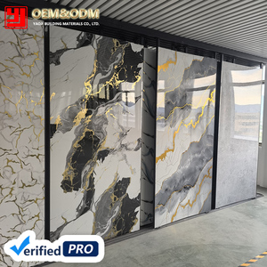 2025 New 1200x2400 Panel tường 3D hiệu ứng đá cẩm thạch PVC phòng khách cách âm tre Panel tường - Product Image 4
