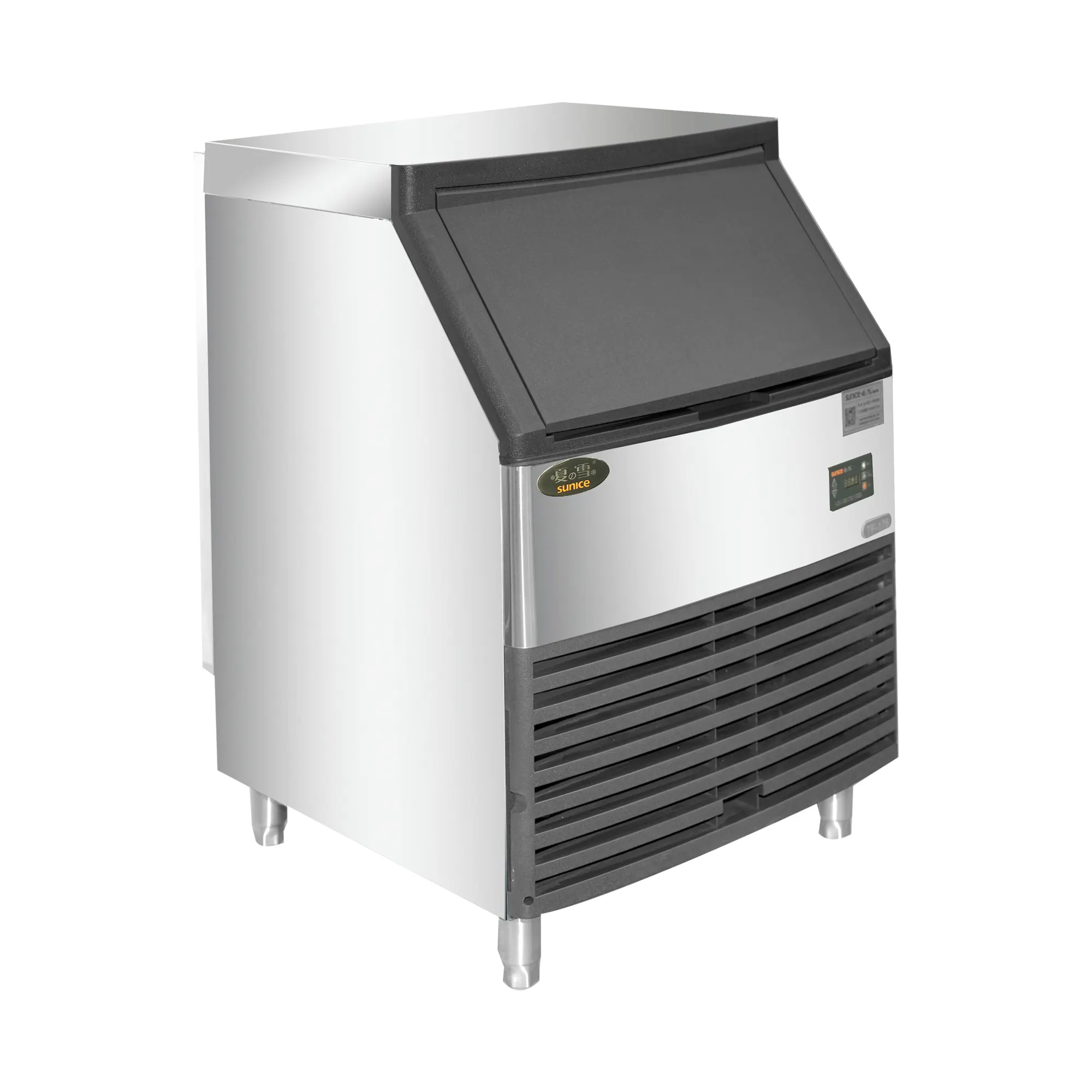 Máquina de fazer gelo em cubos portátil OEM para uso doméstico e comercial, venda imperdível de 80 libras
