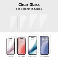 Protecteurs d'écran de haute qualité pour téléphone portable protecteur d'écran antidéflagrant de qualité supérieure pour iPhone 15 Plus 15 Pro max 14 13 pro