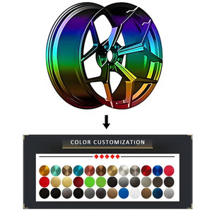 ล้อแม็กซ์ฟอร์จ 15 17 19 21 นิ้ว 5x130 5x139.7 5x12065 6x139.7 6061 T6 โมโนบล็อก คาร์บอนไฟเบอร์ สีดำโครเมียม 5 ก้าน - Product Image 6