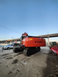 Excavadora Usada Hitachi ZX450 de Segunda Mano, Modelo de la Serie Hitachi ZAXIS 450 de 45 Toneladas, Original de Japón - Product Image 3