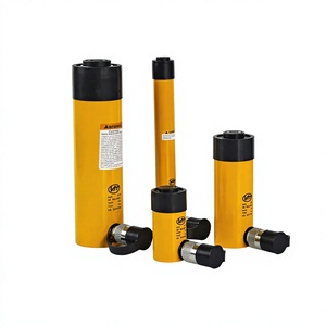 Cilindro Hidráulico de Acción Simple RC‑308, Equivalente a ENERPAC, 30 Toneladas, Carrera de 209 mm, Pistón Hidráulico con Rosca Superior para Elevación en Construcción - Product Image 1