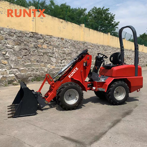 Runtx CE Trung Quốc pin nhỏ 4 ổ đĩa bánh xe <span class=keywords><strong>loader</strong></span> mini kết thúc trước 4WD tinh khiết điện cứng khớp nối <span class=keywords><strong>loader</strong></span> bán - Product Image 4
