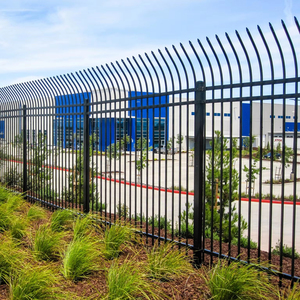 Chất lượng cao mạ kẽm thép đen trang trí hàng rào picket cho màn hình bảo vệ - Product Image 3