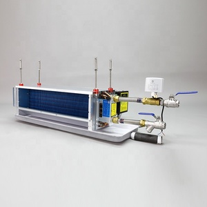Ventilconvettore Canalizzato <span class=keywords><strong>a</strong></span> <span class=keywords><strong>Soffitto</strong></span>, Unità Fan Coil Orizzontale Nascosta 220V Raffreddata ad Acqua - Product Image 1