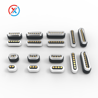 Conector Magnético de Alta Succión de 2 3 4 5 6 7 8 9 Pines, Conector Magnético de Carga de Energía Macho y Hembra de 12V3A