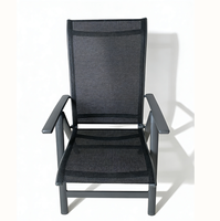 Chaise pliante en métal moderne, imperméable, légère, confortable, peu encombrante, empilable, écologique, pour l'extérieur, le jardin, la salle à manger, l'hôtel