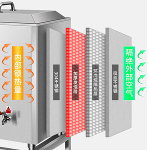 Stainless Steel Water Dispenser 4 Head Commercial RO Filtration Heat Resistance Drink Dispensers - Product Image 3