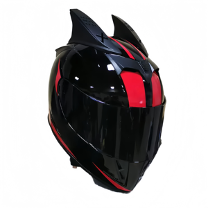 Nuevo Casco Integral <span class=keywords><strong>de</strong></span> Motocicleta ABS con Espuma <span class=keywords><strong>de</strong></span> Liberación Rápida XL, Visera Solar Integrada, Certificado DOT ECE para Comodidad <span class=keywords><strong>de</strong></span> Conducción Durante Todo el Día - Product Image 1