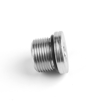 BSP en acier inoxydable, joint captif mâle, prise hexagonale creuse britannique
