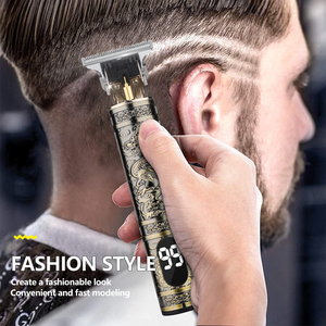 Máquina de Cortar Cabello Moderna Recargable por USB, Segura para Hombres, Recortadora de Barba Profesional para Barberos - Product Image 2