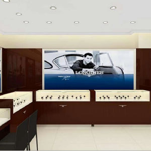 Orologio al dettaglio Interior <span class=keywords><strong>Design</strong></span> di vetro orologi Display vetrina <span class=keywords><strong>Design</strong></span> per negozio di orologi - Product Image 1