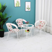 Ensemble de table et chaises de salle à manger d'extérieur de haute qualité en gros, table de bar d'extérieur et chaises, mobilier de jardin, hôtel