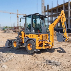 Retroexcavadora Compacta FMAN FM415 con Capacidad de Carga de 1200 kg y Cucharón de 0.8 m³ para Construcción - Product Image 6