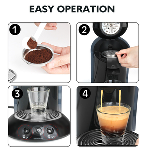 Capsule à café réutilisable pour sengeo Maker, en acier inoxydable, rechargeable, filtres à café réutilisables, dosettes de café faciles à utiliser - Product Image 5