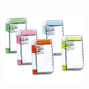 Cuaderno <span class=keywords><strong>de</strong></span> plástico <span class=keywords><strong>de</strong></span> bolsillo con bolígrafo y lupa - Product Image 3