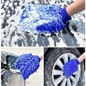 <span class=keywords><strong>Gant</strong></span> de lavage de fenêtre en <span class=keywords><strong>microfibre</strong></span> personnalisé, chenille de qualité supérieure, <span class=keywords><strong>gant</strong></span> de lavage de voiture, produit en gros - Product Image 4