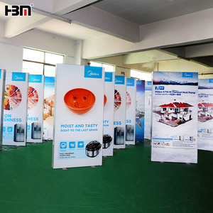 100mm đôi mặt dẫn vải hộp đèn không có ánh sáng gian hàng triển lãm Bảng điều khiển ánh sáng tradeshow vải chiếu sáng hiển thị - Product Image 6