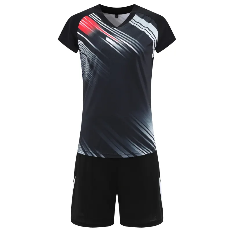 Conjunto de uniformes femininos de voleibol com estampa de sublimação para mulheres, kit sem mangas com logotipo personalizado