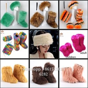 Personalizzato Nuovo Design Alla Moda Della Ragazza Crop Cappotto di Pelliccia Giacca Con Cappuccio Faux Pelliccia di Volpe Breve Artificiale Cappotto Outwear Per Le Donne - Product Image 6