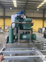 Machine à glace en flocons industrielle, machine à glace commerciale pour la pêche, la transformation alimentaire et les produits frais
