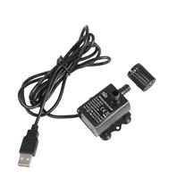 Pompe submersible miniature portable de haute qualité alimentée par USB pour fontaine artisanale, distributeur d'eau pour animaux de compagnie, pompe hydroponique – Direct Usine