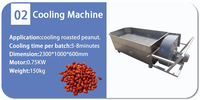Beurre d'arachide automatique de 200 kg/h faisant la rectifieuse de beurre d'écrou de machine