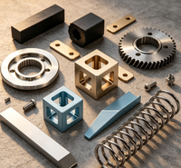 Composants mécaniques en aluminium usinés sur mesure CNC, pièces de rechange pour rails de guidage linéaires pour équipements d'automatisation