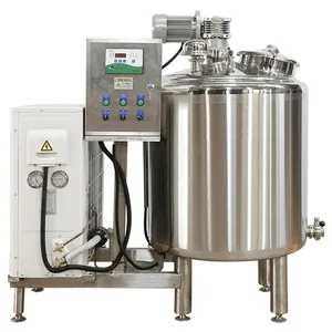 300L milk heating cooling stainless steel tank milk cooler milk chilling vat