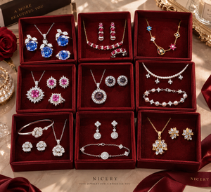 Conjuntos de joyería de moda para mujer conjunto de joyas de oro de Dubai joyeria mujer conjunto de joyería de flores CONJUNTO DE PLATA 925 - Product Image 1