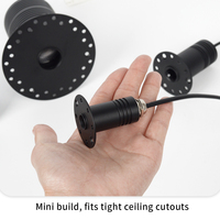 Plafonnier LED encastré sans cadre, design moderne, pour usage commercial et résidentiel, 2W, 5W, 7W, 9W, 12W, 15W, avec fonction dimmable