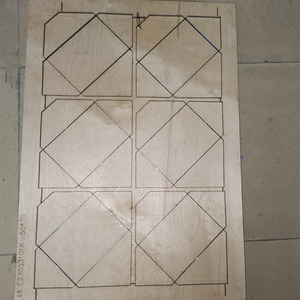 Moule <span class=keywords><strong>de</strong></span> découpe du bois personnalisé, précis et plat, pour boîte <span class=keywords><strong>de</strong></span> papier, découpé, moulage - Product Image 1