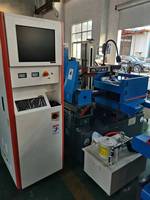 Machine de découpe à fil CNC de haute qualité DK7725, à économie d'énergie, avec commande servo, équipement de découpe à fil EDM à surface lisse