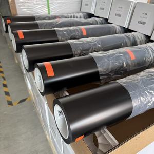 We Sun Glossy Matte <strong>Black</strong> TPU Car <strong>Wrap</strong> Full Body Piano <strong>Black</strong> Tinted Film Color Changing Satin <strong>Black</strong> Vinyl <strong>Wrap</strong> - Product Image 1