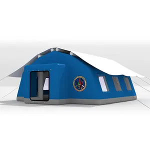 사용자 정의 디자인 야외 휴대용 PVC 공기 튜브 중간 방수 거실 카멜 텐트 방열 시트 캠핑