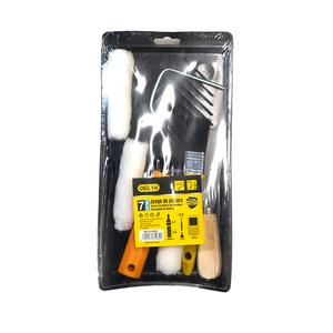 El juego de <span class=keywords><strong>rodillos</strong></span> de pintura profesional de 6 uds incluye 3 cubiertas de <span class=keywords><strong>rodillos</strong></span> 2 asas bandeja de plástico - Product Image 5