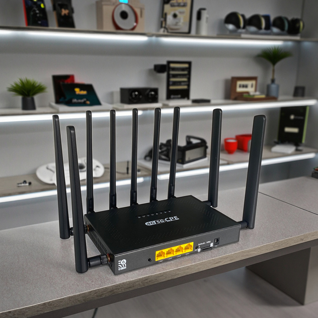 Industrial Dual Band 5g 4g Wifi 6 Sim 5g Lte Router 4G/5G Router Network Wifi6 Router