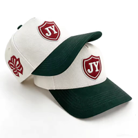 Op maat gemaakte gepersonaliseerde katoenen twill 5-delige baseballcap met verstelbare gebogen klep, geborduurd, vintage, dagelijks gebruik, unisex, OEM
