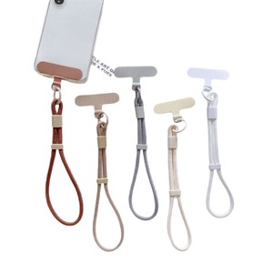 Cordon de téléphone portable réglable en vrac, en paracorde et nylon de luxe, <span class=keywords><strong>orange</strong></span>, avec attache-poignet et languette de fixation - Product Image 6