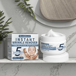 Crema antiarrugas de retinol de 5 segundos con colágeno y Niacinamida, objetivos basados en glicerina, hinchazón ocular y reducción de <span class=keywords><strong>arrugas</strong></span> - Product Image 5