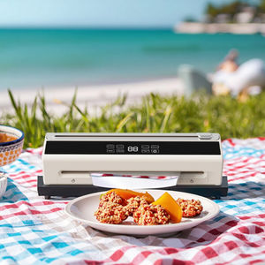 USB充電家庭用電気ミニ小型小型真空シール機ワイヤレス真空ポンププラスチック材料付き - Product Image 1